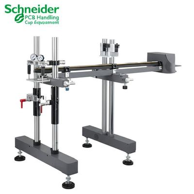 Equipaggiamento per la manipolazione dei PCB Schneider Relay con regolazione dell'altezza della tazza dei piedi e pressione dell'aria 4-6 kg/cm2