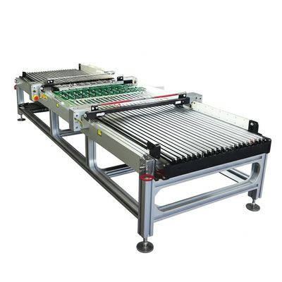 Apparecchiature di movimentazione PCB con comunicazione SMEMA per flusso in direzione L-R o R-L e maggiore efficienza